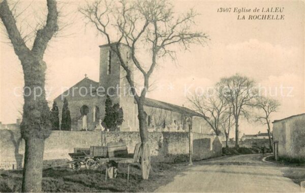 La Rochelle Charente-Maritime Eglise de Laleu