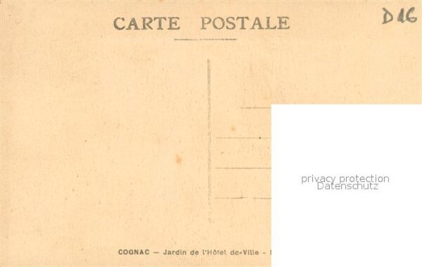 Cognac Charente Jardin de l_Hôtel de Ville le Musee – Bild 2
