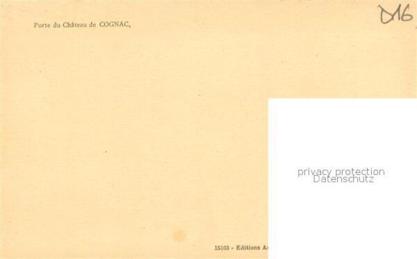 Cognac Charente Porte du Chateau – Bild 2
