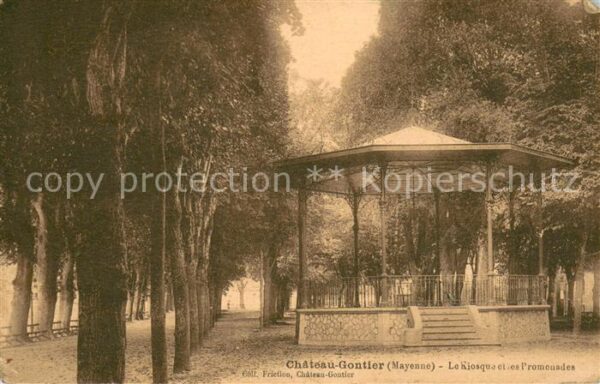 Chateau-Gontier Kiosque et les Promenades