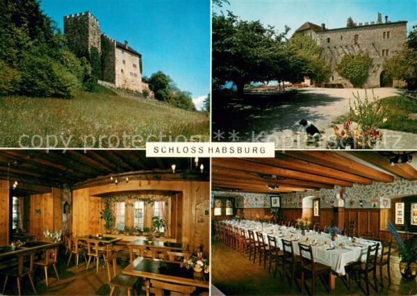 Brugg AG Schloss Habsburg Ausflugsziel Restauran