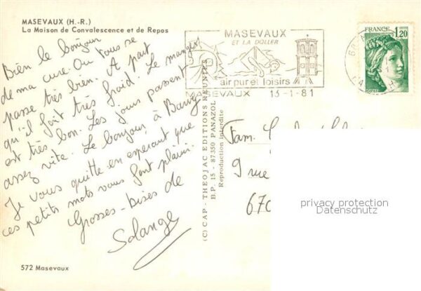 Masevaux Haut Rhin Alsace La Maison de Convalescence et de Repos – Bild 2