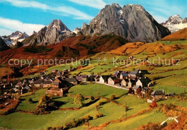 Lescun Les Aiguilles d’Ansabere et le Pic Bill