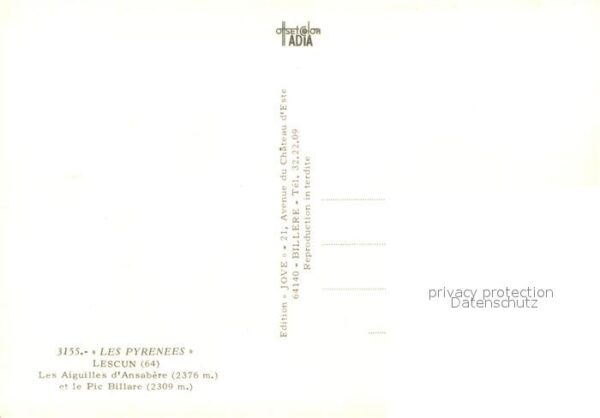 Lescun Les Aiguilles d’Ansabere et le Pic Bill – Bild 2