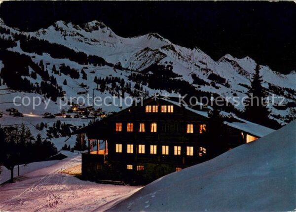 Adelboden Chalet Mondial des Eclaireuses mit Nies