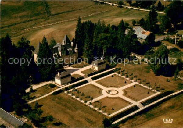 Sarran Chateau de Bity Vue aerienne