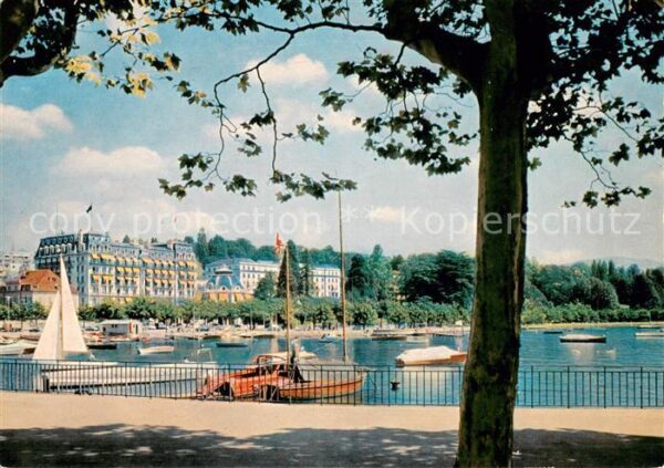 Lausanne Ouchy The Beau Rivage Palace Hotel