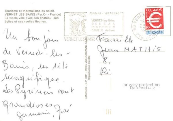 Vernet-les-Bains La vieille ville avec son chateau son e – Bild 2