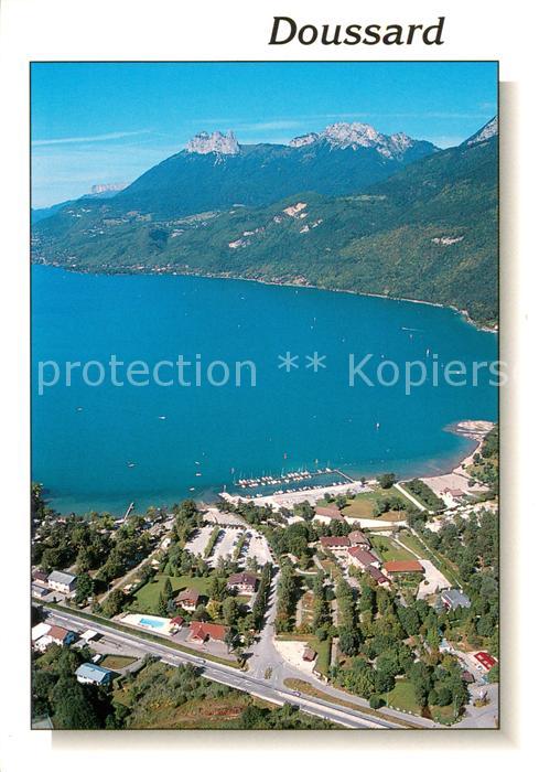 Doussard Sur les rives du lac d’Annecy Vue aerie