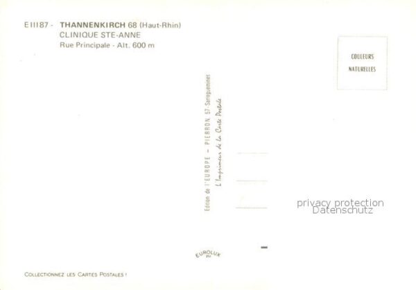 Thannenkirch Clinique Ste Anne Rue Principale – Bild 2
