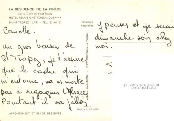 Saint Tropez Var La Residence de la Pinede – Bild 2