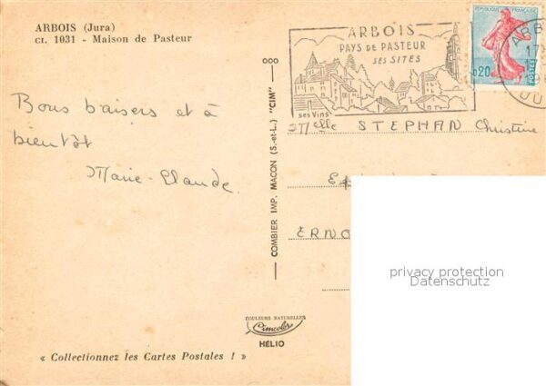 Arbois Maison de Pasteur – Bild 2