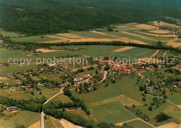 Le Vaud Le village en 1985 Fliegeraufnahme