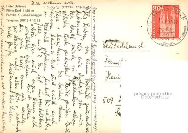 Flims Dorf Hotel Bellevue – Bild 2