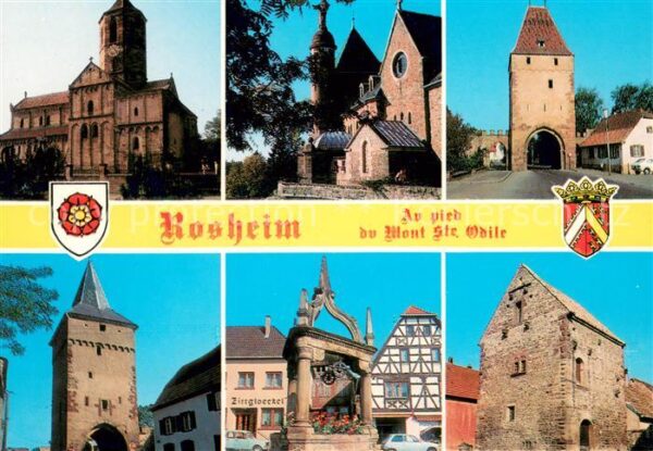 Rosheim Elsass Lothringen Au pied du Mont Ste Odile