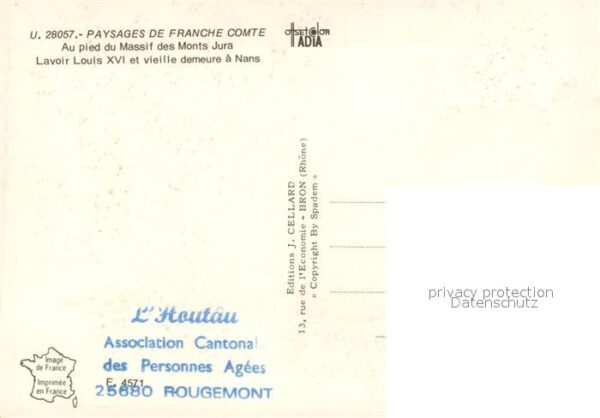 Rougemont Besancon Au pied du Massif des Monts Jura Lavoir – Bild 2