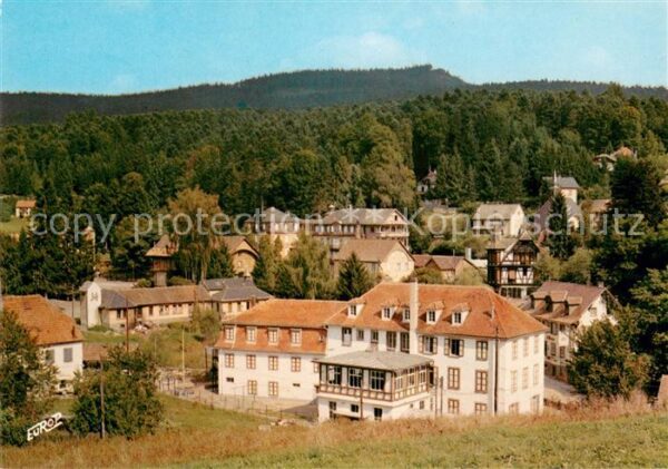 Le Hohwald Vue sur le Centre de Vacances et le Gra