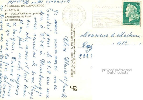 Palavas-les-Flots Herault Ensemble St Roch Le Camping Vue aerienn – Bild 2