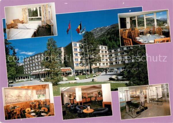 St Moritz GR Intersoc Hotel Stahlbad Gästezimmer Gas