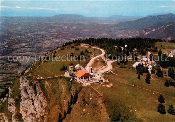 Savoie Region Le Plateau du Revard Vue aerienne