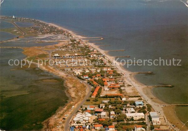 Frontignan Plage Vue aérienne sur la plage