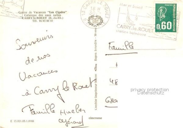 Carry-le-Rouet Centre de Vacances Les Cigales – Bild 2
