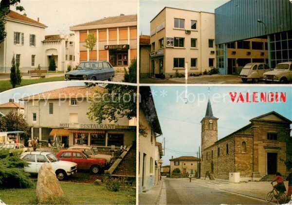 Valencin Divers aspects Mairie Hotel Restaurant