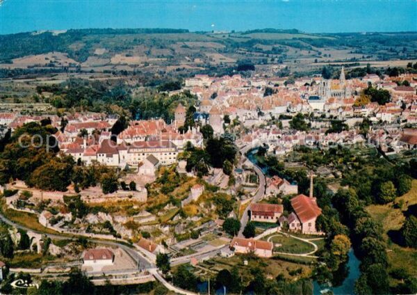 Semur-en-Auxois Vue aérienne