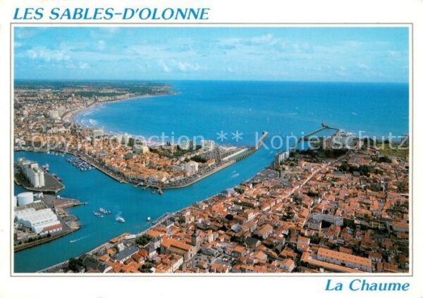 Les Sables-d Olonne La Chaume vue aérienne