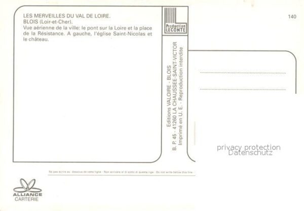 Blois 41 Ville Pont sur la Loire Place de la Rés – Bild 2