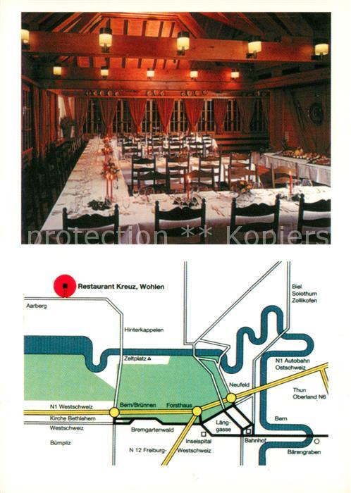 Wohlen BE Restaurant Kreuz Festsaal Rechnung