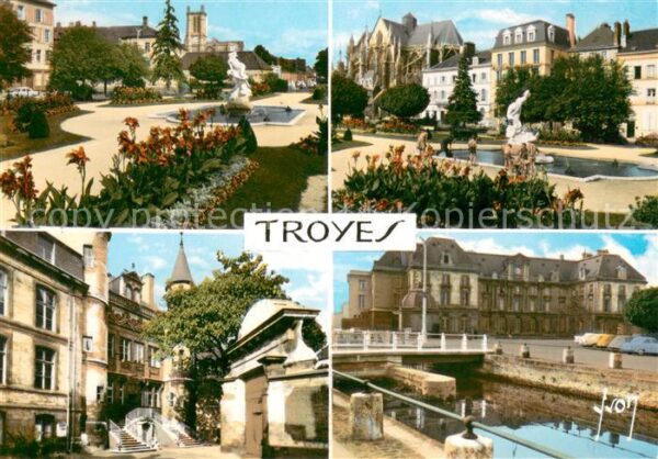 Troyes Aube Cathedrale Saint Pierre Eglise Saint Ur