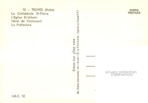 Troyes Aube Cathedrale Saint Pierre Eglise Saint Ur – Bild 2