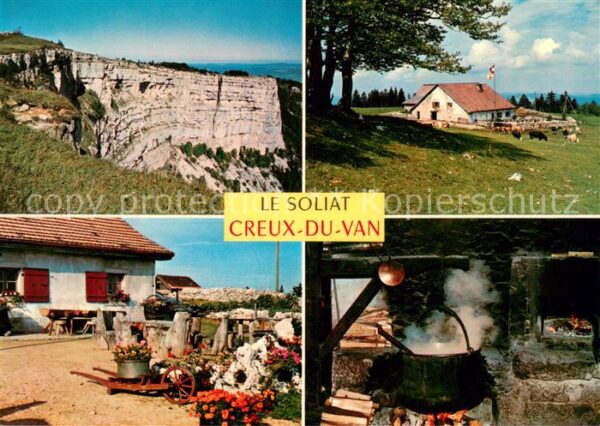 Creux-du-Van Restaurant Le Soliat