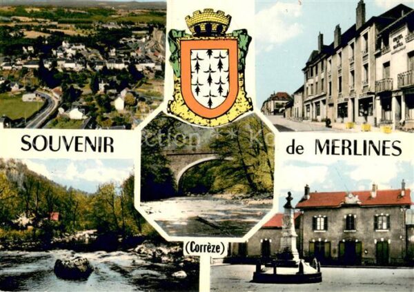 Merlines Souvenir de la ville
