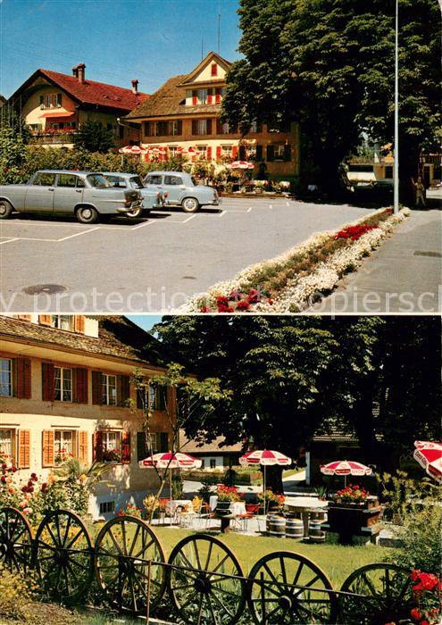 Oberkirch Sursee Hotel Hirschen Garten Terrasse