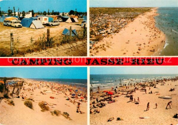 Marseillan Plage Camping La Jasse et Le Rieu Vue partiel