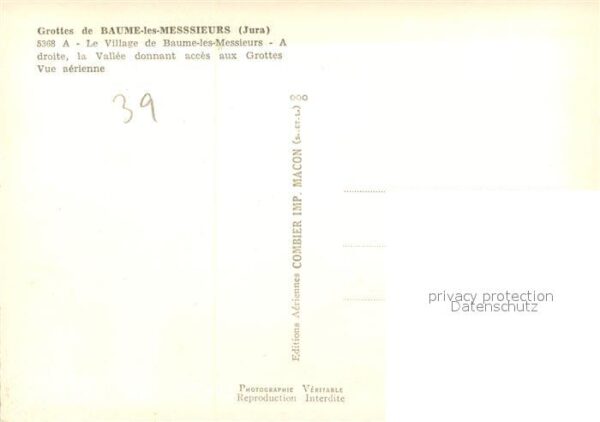 Baume-les-Messieurs Village de Baume les Messieurs Vallee d – Bild 2