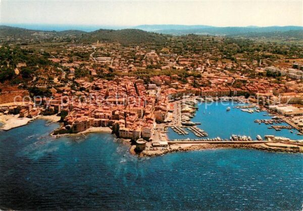 Saint Tropez Var Vue generale aerienne
