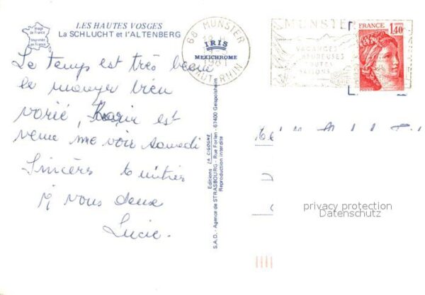 La Schlucht et l’altenberg Vue aerienne – Bild 2