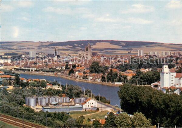 Sens 89 Vue generale aerienne