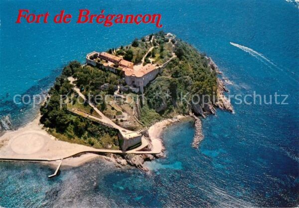 Bormes-les-Mimosas Fort de Bregancon Vue aerienne