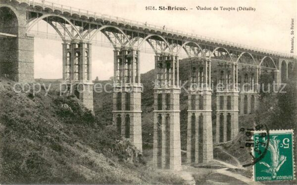 Saint-Brieuc Cotes-d Armor Viaduc de Toupin Details
