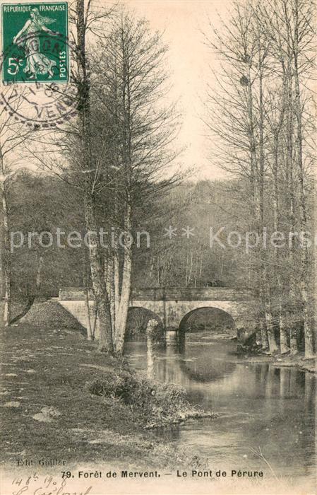 Mervent Foret de Mervent Le Pont de Perure