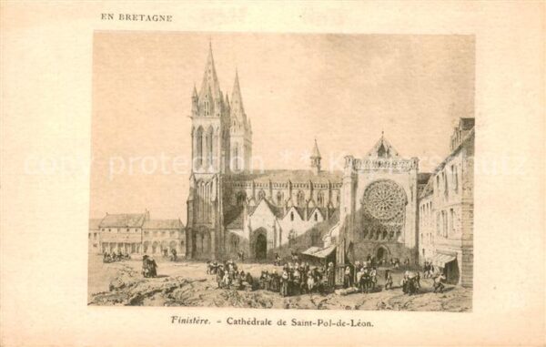 Saint-Pol-de-Leon Cathedrale Saint-Pol-de-Leon