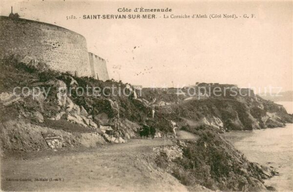 Saint-Servan sur Mer La Corniche d_Aleth