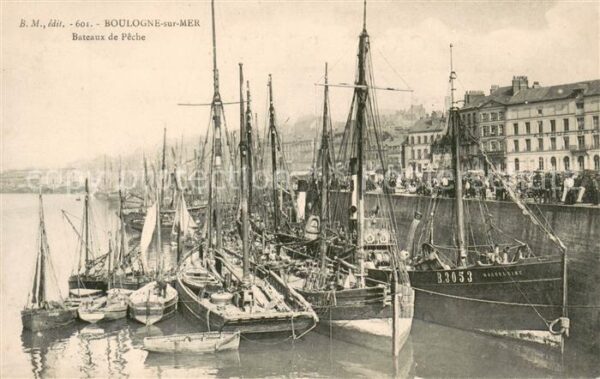 Boulogne-sur-Mer Bateaux de Peche