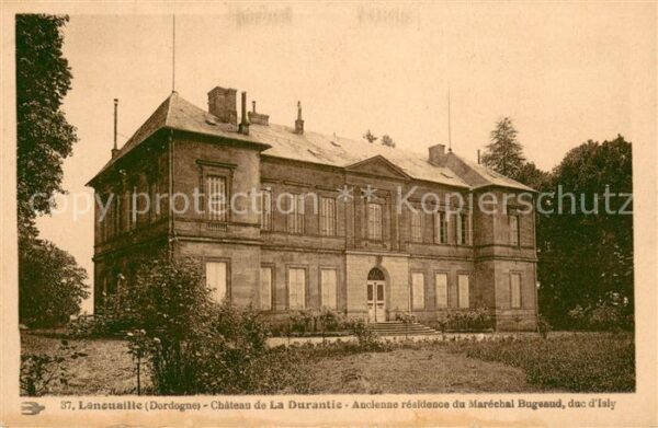 Lanouaille Chateau de La Durantie Ancienne residen