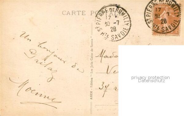 Le Petit-Bornand-les-Glieres Vue generale et Pic de Jalouvre – Bild 2