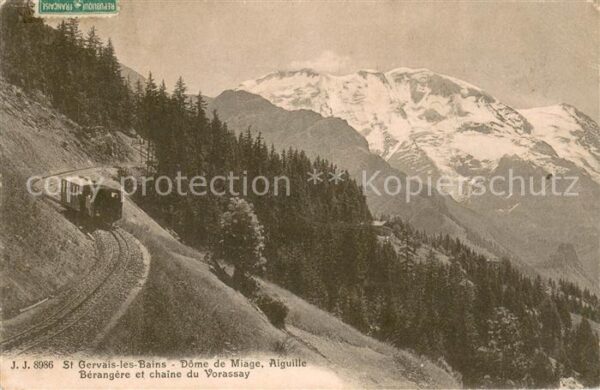 Saint-Gervais-les-Bains Dome de Miage Aiguille Berangere et cha